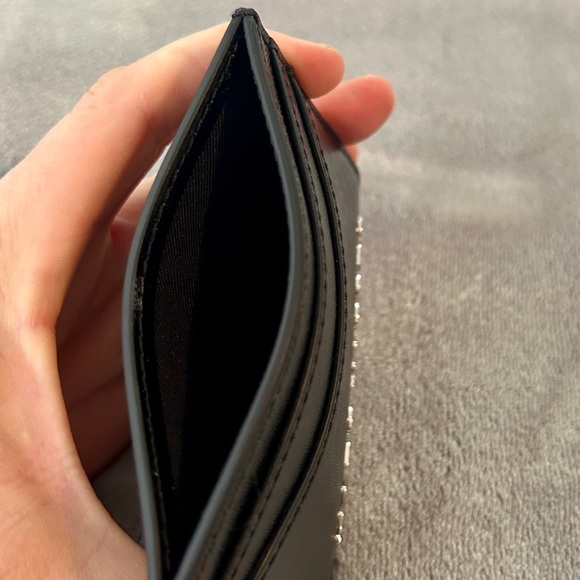 Marc Jacobs Sleek Black Card Holder - Picture 3 of 3